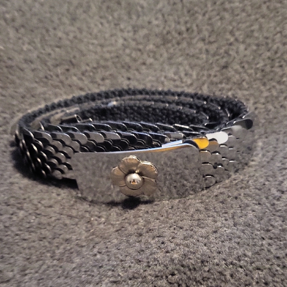 Vintage "Scale" Elastic Belt
